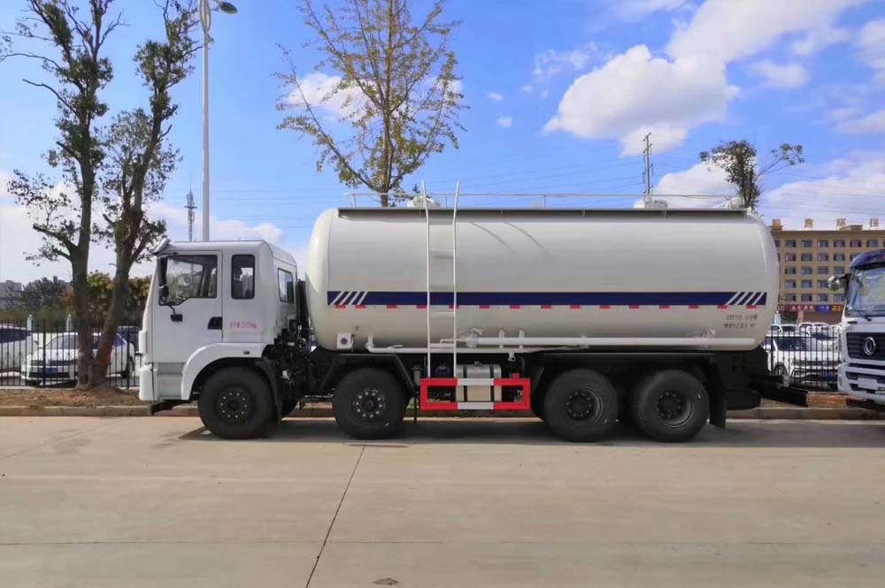 東風(fēng)國五隨專25方粉塵物料散裝水泥運輸車圖片3